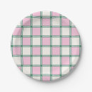 Search for pink plaid plates Blue
