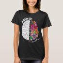 Search for left brained tshirts Neuroscience