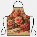 Search for valentine day aprons Heart