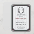 Search for lawyer graduation invitations Black
