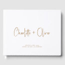 Search for gold wedding guest books Trendy