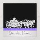 Search for princess carriage sweet 16 invitations Party