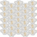 Search for gold embossed stickers Engagement