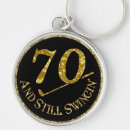 Search for seventy years old key rings Golfer