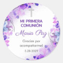 Search for purple first communion stickers Religious