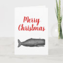 Search for whales christmas cards Nautical