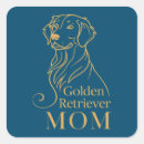 Search for golden retriever mom stickers For her