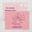 Search for note horizontal postcards Treble clef