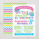 Search for waterslide birthday invitations Water slide birthday party