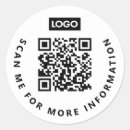 Search for logo round Qr code
