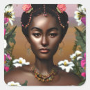 Search for african american art stickers Black woman