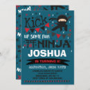 Search for ninja invitations Karate