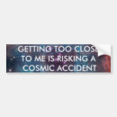 Search for cosmic bumper stickers Space