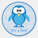 Search for cute cartoon owl stickers Blue