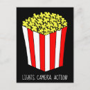 Search for of popcorn postcards Movie night
