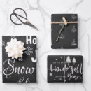 Search for let it snow wrapping paper Simple