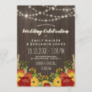 Search for sunflower and roses wedding invitations Sunflowers