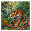 Search for bengal tiger posters Wild animals