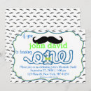 Search for bowtie birthday invitations Moustache
