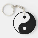Search for black and white yin yang key rings Chinese