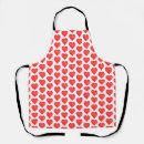 Search for playing game aprons Red