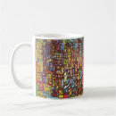 Search for cartoon people mugs Abstract