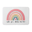 Search for rainbow bath mats Heart