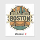 Search for vintage boston stickers Usa