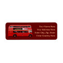 Search for bus return address labels England