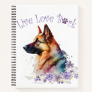 Search for german shepherd dog notebooks Pet