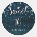 Search for blue sweet 16 stickers Sparkle