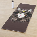 Search for goth yoga mats Halloween
