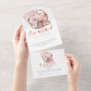 Search for book raffle baby shower invitations Pink