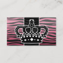 Search for princess business cards Chic
