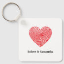 Search for fingerprint key rings Red
