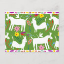 Search for animal designs postcards Llama