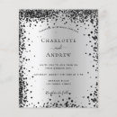 Search for black metal invitations Elegant