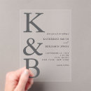 Search for monogrammed square wedding invitations Modern