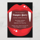 Search for vampire fang invitations Bloody