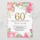 Search for spring 60th birthday invitations Adult birthday party