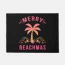 Search for beach christmas doormats Santa