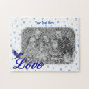 Search for love hearts puzzles Mother