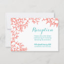 Search for coral reef wedding invitations Beach