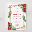 Search for poinsettia wedding invitations Winter