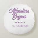 Search for 1st birthday cushions Calligraphy typography elegant