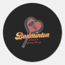 Search for badminton design stickers Shuttle smash