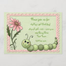 Search for caterpillar birthday invitations Bug