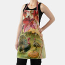 Search for vintage turkey aprons Pumpkin