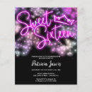 Search for sweet 16 glow Sweet sixteen evite