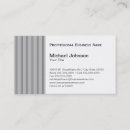 Search for pinstripes business cards Black